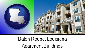 Baton Rouge Louisiana an apartment building
