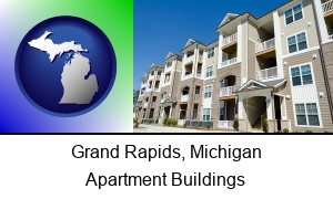 Grand Rapids Michigan an apartment building
