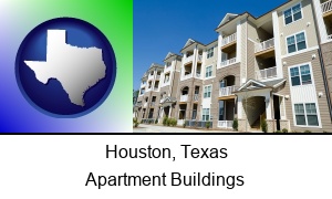 Houston Texas an apartment building