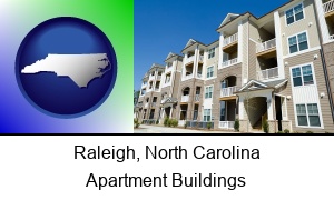 Raleigh North Carolina an apartment building