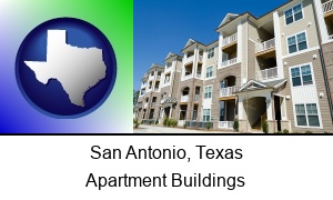 San Antonio Texas an apartment building