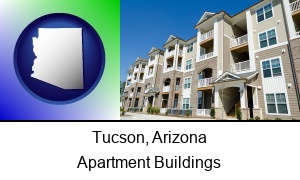 Tucson Arizona an apartment building