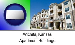 Wichita Kansas an apartment building