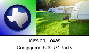 Mission Texas a recreation vehicle park