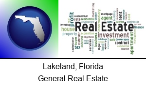 Lakeland, Florida - real estate concept words