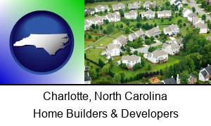 Charlotte, North Carolina - a housing development