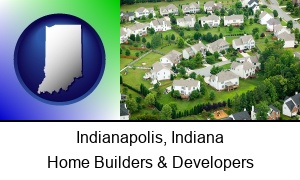 Indianapolis, Indiana - a housing development