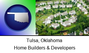 Tulsa, Oklahoma - a housing development