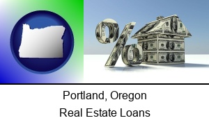 Portland Oregon a real estate loan rate