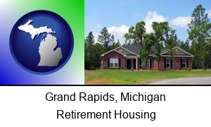 Grand Rapids, Michigan - a single story retirement home