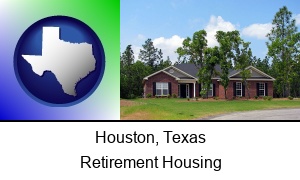 Houston, Texas - a single story retirement home