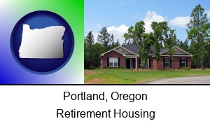Portland, Oregon - a single story retirement home