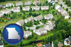 Missouri - a housing development