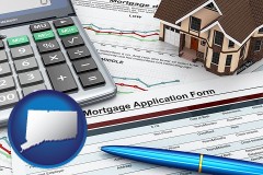 Connecticut - a mortgage application form