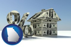 Georgia - a real estate loan rate