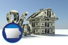 Iowa - a real estate loan rate