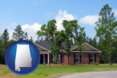 Alabama - a single story retirement home