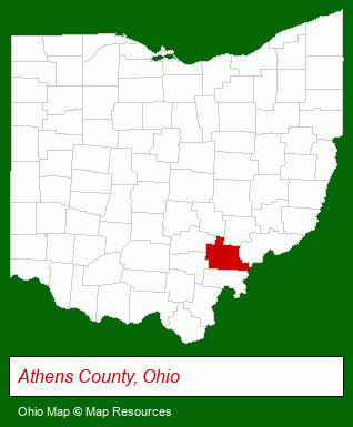Ohio map, showing the general location of Capstone Property Management Limited