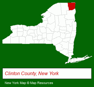New York map, showing the general location of Kavanaugh Realty Inc
