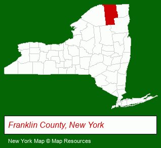 New York map, showing the general location of LA Valley Real Estate