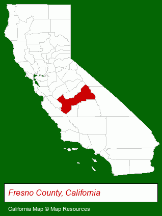 California map, showing the general location of Executive Suites-Palm Center