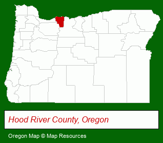 Oregon map, showing the general location of RE Max Results Inc Realtors