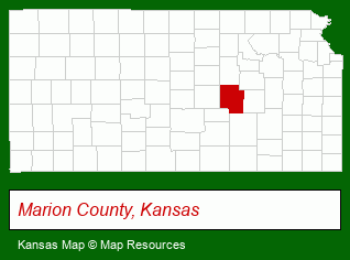 Kansas map, showing the general location of Fast Realty Inc