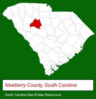 South Carolina map, showing the general location of Linda Renwick Realty Inc