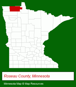 Minnesota map, showing the general location of Scott Pahlen Real Estate