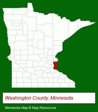 Minnesota map, showing the general location of Ranum Law Offices Limited