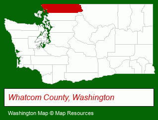 Washington map, showing the general location of Son-Rise Property Management