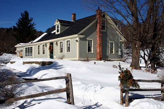 vermont farmhouse